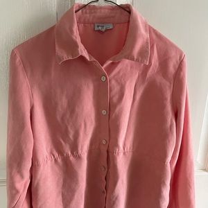 Mimi Maternity Faux Suede Blouse, Small